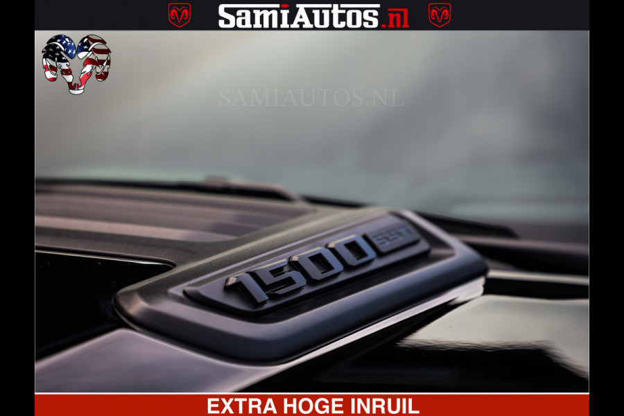 Dodge Ram 1500 Night Premium | Full Option | De Meest Luxe Pick-Up in zijn Klasse | Comfortabele Dubbele Cabine met Royale 5 Zitplaatsen | BPM vrij | Nu Leverbaar uit Voorraad | Voorraad Nr 2285 - 7648