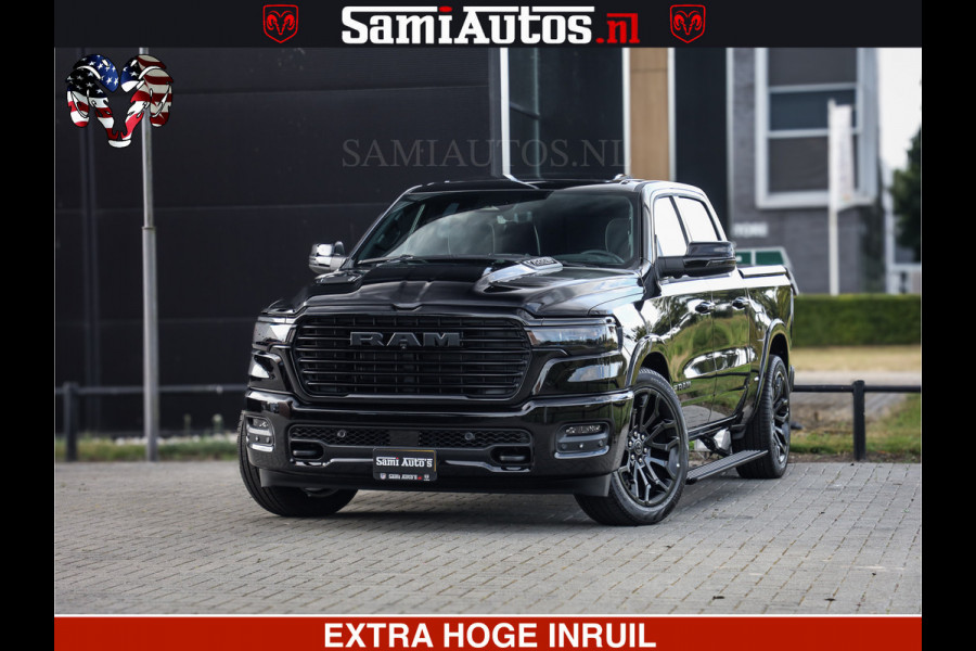 Dodge Ram 1500 Night Premium | Full Option | De Meest Luxe Pick-Up in zijn Klasse | Comfortabele Dubbele Cabine met Royale 5 Zitplaatsen | BPM vrij | Nu Leverbaar uit Voorraad | Voorraad Nr 2285 - 7648