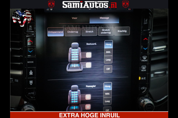 Dodge Ram 1500 Limited Night High Output 540HP 706Nm | Massage + Full Option | De Meest Luxe en Volle Pick-Up in zijn Klasse | Comfortabele Dubbele Cabine met Royale 5 Zitplaatsen | BPM vrij | Nu Leverbaar uit Voorraad | Voorraad Nr 2336 - 7700