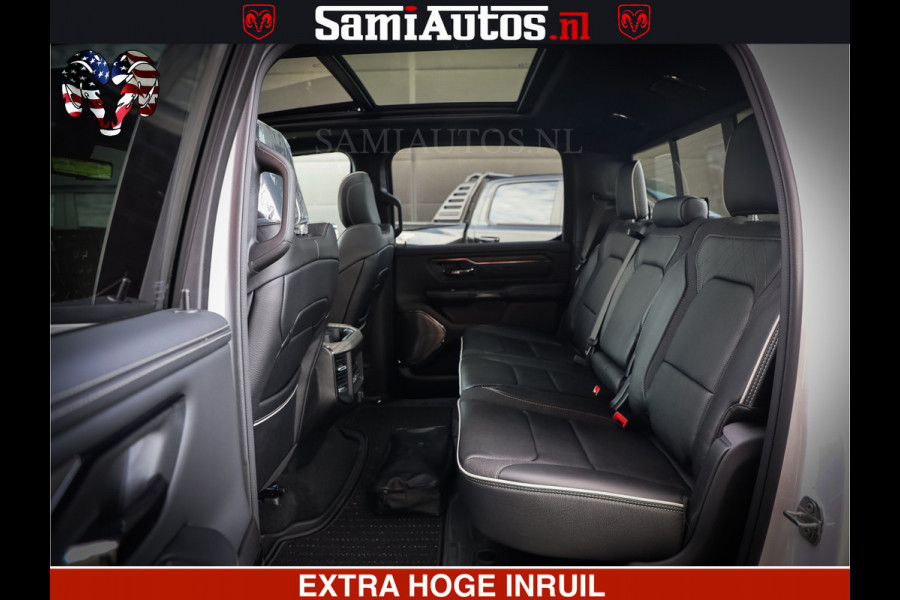 Dodge Ram 1500 Limited Night High Output 540HP 706Nm | Massage + Full Option | De Meest Luxe en Volle Pick-Up in zijn Klasse | Comfortabele Dubbele Cabine met Royale 5 Zitplaatsen | BPM vrij | Nu Leverbaar uit Voorraad | Voorraad Nr 2336 - 7700