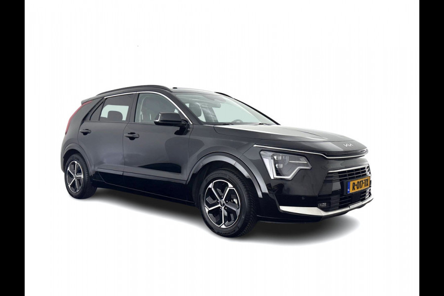 Kia Niro 1.6 GDi Hybrid DynamicPlusLine (INCL-BTW) Aut. *PANO | HEAD-UP | LEATHER | DIGI-COCKPIT | NAVI-FULLMAP | DAB | ADAPT.CRUISE | CAMERA | COMFORT-SEATS | KEYLESS | DIGI-COCKPIT | SHIFT-PADDLES | HEATED-SEATS | CARPLAY | LANE-
