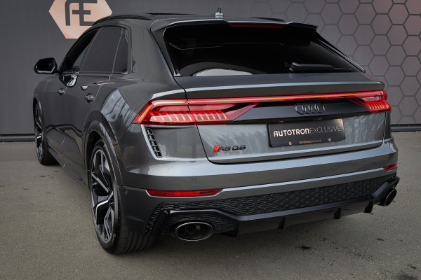 Audi RSQ8 RS Q8 quattro | RS DYNAMIC PACK 305KM/H | KERAMISCH | B&O 3D | 4W-BESTURING | PANORAMADAK | STOELKOELING/VERWARMING/MASSAGE | 23 RSQ8