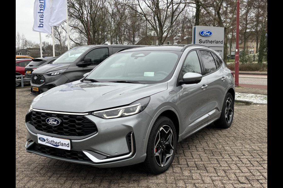 Ford Kuga 2.5 PHEV ST-Line X | Orig. NL Auto | Panormadak | 19 inch | Wegklapbare trekhaak | 19 inch | Winter Pack | Head up Display | Adaptieve LED