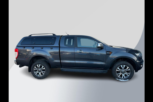 Ford Ranger 2.0 EcoBlue XLT Super Cab 170pk Automaat | Trekhaak | Hardtop Laadruimte | Achteruitrijcamera | 3.500kg Trekgewicht | Stoelverwarming | Dealer onderhouden