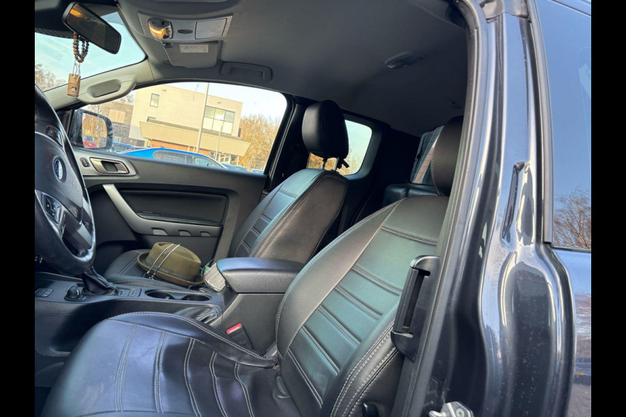 Ford Ranger 2.0 EcoBlue XLT Super Cab 170pk Automaat | Trekhaak | Hardtop Laadruimte | Achteruitrijcamera | 3.500kg Trekgewicht | Stoelverwarming | Dealer onderhouden