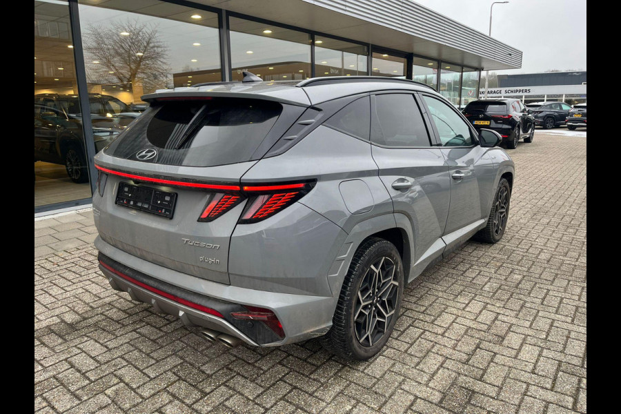 Hyundai Tucson 1.6 T-GDI PHEV N Line Sky 4WD |  Panoramadak | Dealer onderhouden | Stoelverwarming/koeling | Achteruitrijcamera | Adaptive cruise control | KRELL Audio