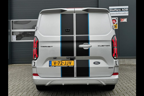 Ford Transit Custom 2.0 TDCI L2H1 Sport DC AWD 170pk | 2029 GARANTIE | Elek. Trekhaak 2500KG | Raptor | Digi Spiegel | 2x Schuif
