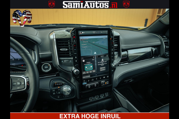 Dodge Ram 1500 Limited Night H.O 540HP 706Nm | Massage + Full Option | De Meest Luxe en Volle Pick-Up in zijn Klasse | Comfortabele Dubbele Cabine met Royale 5 Zitplaatsen | BPM vrij | Nu Leverbaar uit Voorraad | Voorraad Nr 2370 - 5411