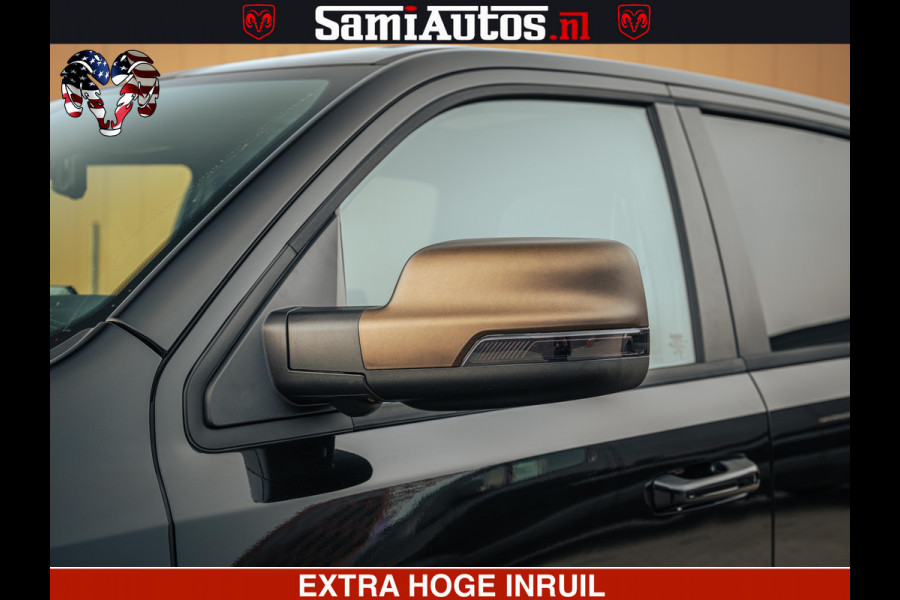 Dodge Ram 1500 Limited Night H.O 540HP 706Nm | Massage + Full Option | De Meest Luxe en Volle Pick-Up in zijn Klasse | Comfortabele Dubbele Cabine met Royale 5 Zitplaatsen | BPM vrij | Nu Leverbaar uit Voorraad | Voorraad Nr 2370 - 5411