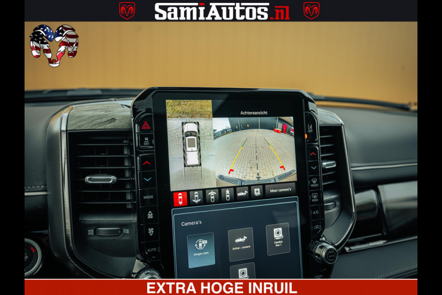Dodge Ram 1500 Limited Night H.O 540HP 706Nm | Massage + Full Option | De Meest Luxe en Volle Pick-Up in zijn Klasse | Comfortabele Dubbele Cabine met Royale 5 Zitplaatsen | BPM vrij | Nu Leverbaar uit Voorraad | Voorraad Nr 2370 - 5411