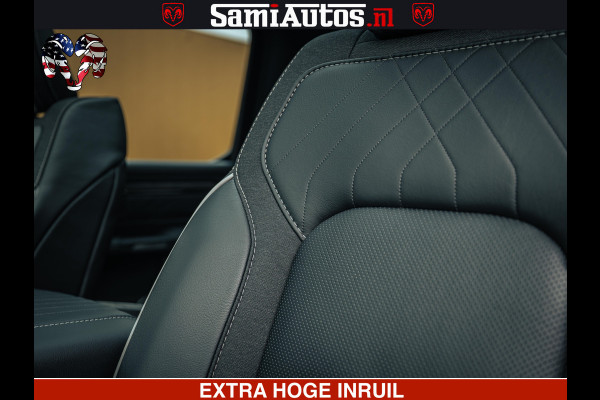 Dodge Ram 1500 Limited Night H.O 540HP 706Nm | Massage + Full Option | De Meest Luxe en Volle Pick-Up in zijn Klasse | Comfortabele Dubbele Cabine met Royale 5 Zitplaatsen | BPM vrij | Nu Leverbaar uit Voorraad | Voorraad Nr 2370 - 5411