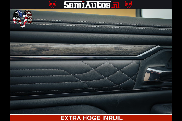 Dodge Ram 1500 Limited Night H.O 540HP 706Nm | Massage + Full Option | De Meest Luxe en Volle Pick-Up in zijn Klasse | Comfortabele Dubbele Cabine met Royale 5 Zitplaatsen | BPM vrij | Nu Leverbaar uit Voorraad | Voorraad Nr 2370 - 5411