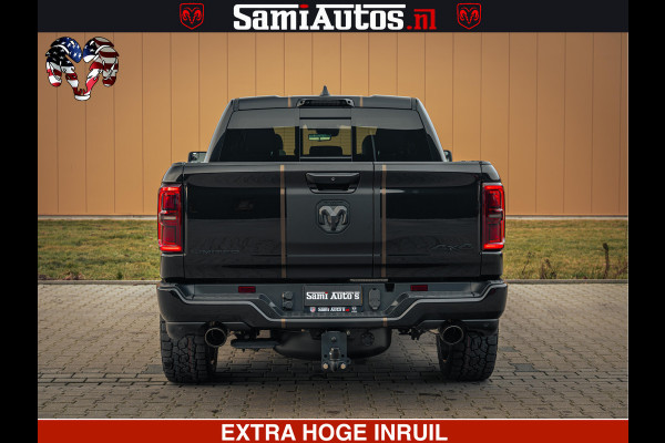 Dodge Ram 1500 Limited Night H.O 540HP 706Nm | Massage + Full Option | De Meest Luxe en Volle Pick-Up in zijn Klasse | Comfortabele Dubbele Cabine met Royale 5 Zitplaatsen | BPM vrij | Nu Leverbaar uit Voorraad | Voorraad Nr 2370 - 5411