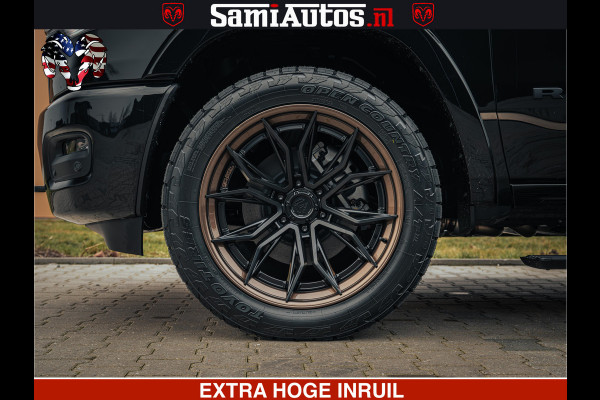 Dodge Ram 1500 Limited Night H.O 540HP 706Nm | Massage + Full Option | De Meest Luxe en Volle Pick-Up in zijn Klasse | Comfortabele Dubbele Cabine met Royale 5 Zitplaatsen | BPM vrij | Nu Leverbaar uit Voorraad | Voorraad Nr 2370 - 5411