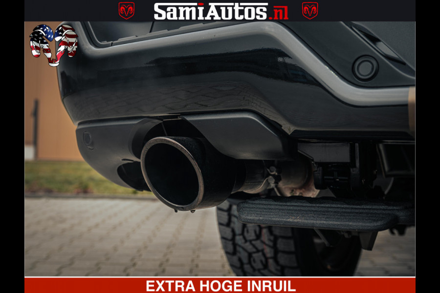 Dodge Ram 1500 Limited Night H.O 540HP 706Nm | Massage + Full Option | De Meest Luxe en Volle Pick-Up in zijn Klasse | Comfortabele Dubbele Cabine met Royale 5 Zitplaatsen | BPM vrij | Nu Leverbaar uit Voorraad | Voorraad Nr 2370 - 5411