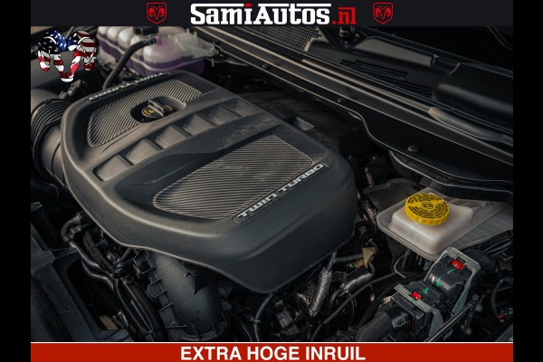 Dodge Ram 1500 Limited Night H.O 540HP 706Nm | Massage + Full Option | De Meest Luxe en Volle Pick-Up in zijn Klasse | Comfortabele Dubbele Cabine met Royale 5 Zitplaatsen | BPM vrij | Nu Leverbaar uit Voorraad | Voorraad Nr 2370 - 5411
