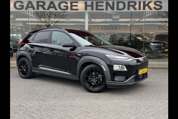 Hyundai Kona EV Fashion 64 kWh | SOH: 96,2% | 3 Fase | warmtepomp | Black Edition LM |  HUD | Blindspot | Climate | Navi |