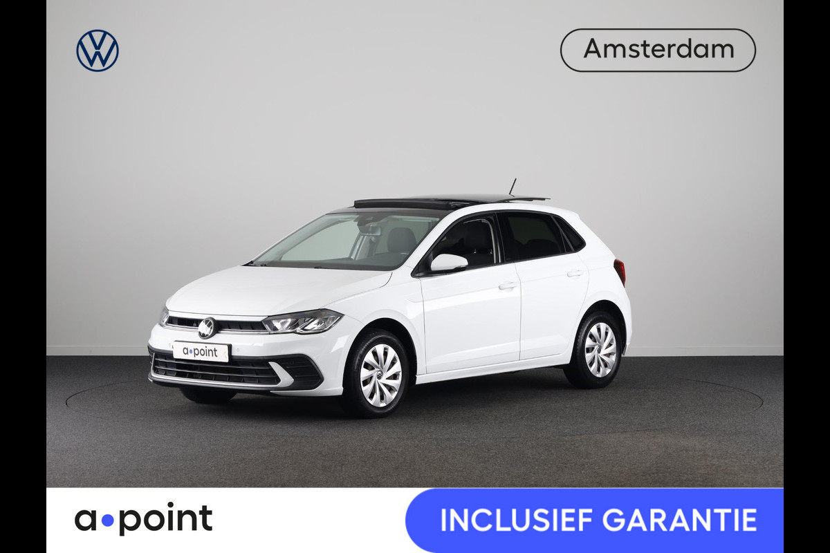 Volkswagen Polo 1.0 TSI Life 95 pk | Navigatie via App | Panoramadak | Parkeersensoren | Adaptieve cruise control | LED koplampen | Stoelverwarming |