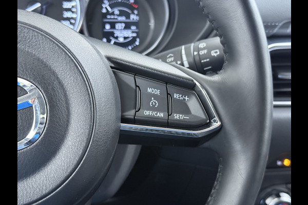 Mazda CX-5 2.0I AUT.6 165pk GT M Elektr.Mem.Stoel Leer Trekhaak Bose®-Audio Apple Carplay Android Auto Navi Camera Stoel+Stuurverwarming Pd Dodehoek detector Cruise control Led Privacy Glas Bluetooth Lmv 19" Origineel Nederlandse, zeer complete Mazda CX-5 SUPERCARAVANTREKKER 2.000KG Trekgewicht