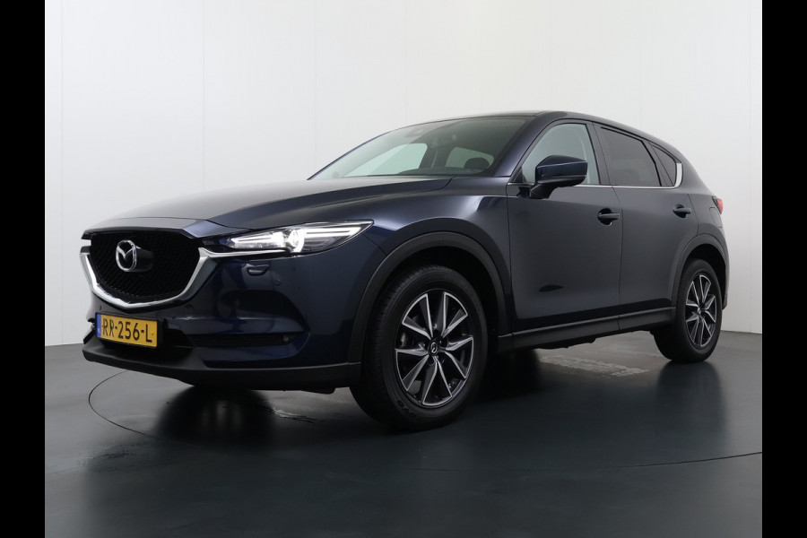 Mazda CX-5 2.0I AUT.6 165pk GT M Elektr.Mem.Stoel Leer Trekhaak Bose®-Audio Apple Carplay Android Auto Navi Camera Stoel+Stuurverwarming Pd Dodehoek detector Cruise control Led Privacy Glas Bluetooth Lmv 19" Origineel Nederlandse, zeer complete Mazda CX-5 SUPERCARAVANTREKKER 2.000KG Trekgewicht