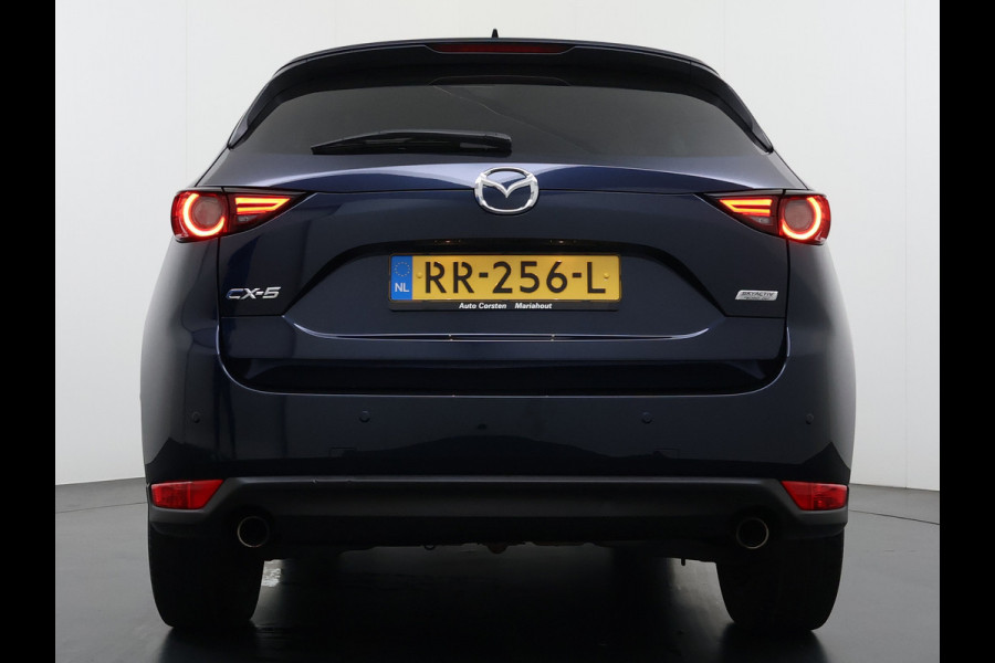 Mazda CX-5 2.0I AUT.6 165pk GT M Elektr.Mem.Stoel Leer Trekhaak Bose®-Audio Apple Carplay Android Auto Navi Camera Stoel+Stuurverwarming Pd Dodehoek detector Cruise control Led Privacy Glas Bluetooth Lmv 19" Origineel Nederlandse, zeer complete Mazda CX-5 SUPERCARAVANTREKKER 2.000KG Trekgewicht