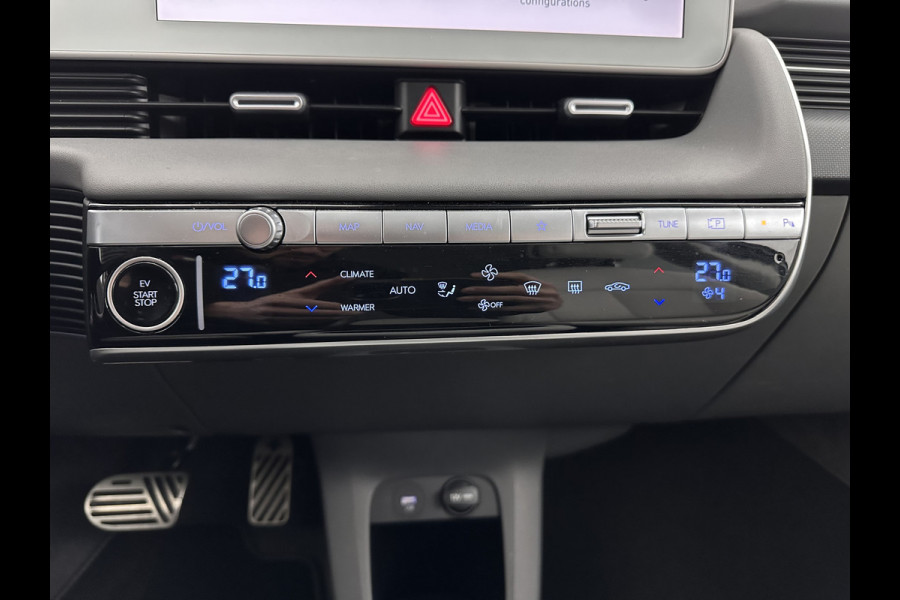 Hyundai IONIQ 5 Lounge 73kWh [ 3-Fase ] {SOH-97%} (INCL-BTW) Aut *HEATPUMP | LEATHER | PREMIUM-AUDIO | FULL-LED | ADAPTIVE-CRUISE | BLINDSPOT | DIGI-COCKPIT | AMBIENTLIGHT | DAB | SHIFT-PADDLES | HEAD-UP | NAVI-FULLMAP | KEYLESS | ...