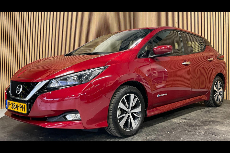 Nissan Leaf N-Connecta 40 kWh|90%SOH|270 WLTP|360-CAMERA|APPLE CARPLAY|STUUR+STOELVERW VOOR+ACHTER|ACC|NAVIGATIE|NL-AUTO|NAP|MARGE