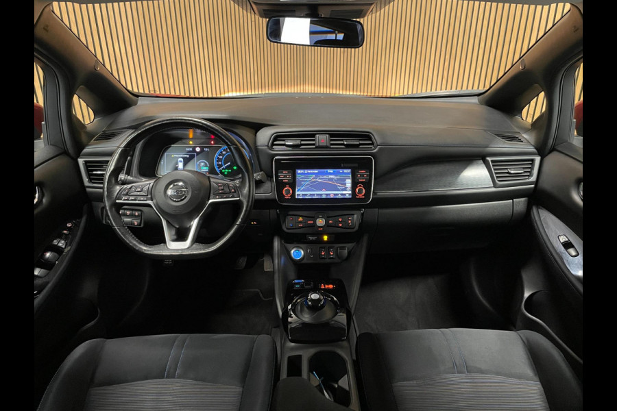 Nissan Leaf N-Connecta 40 kWh|90%SOH|270 WLTP|360-CAMERA|APPLE CARPLAY|STUUR+STOELVERW VOOR+ACHTER|ACC|NAVIGATIE|NL-AUTO|NAP|MARGE