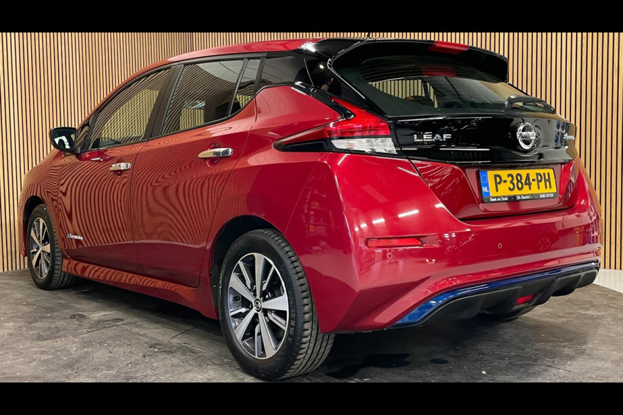 Nissan Leaf N-Connecta 40 kWh|90%SOH|270 WLTP|360-CAMERA|APPLE CARPLAY|STUUR+STOELVERW VOOR+ACHTER|ACC|NAVIGATIE|NL-AUTO|NAP|MARGE