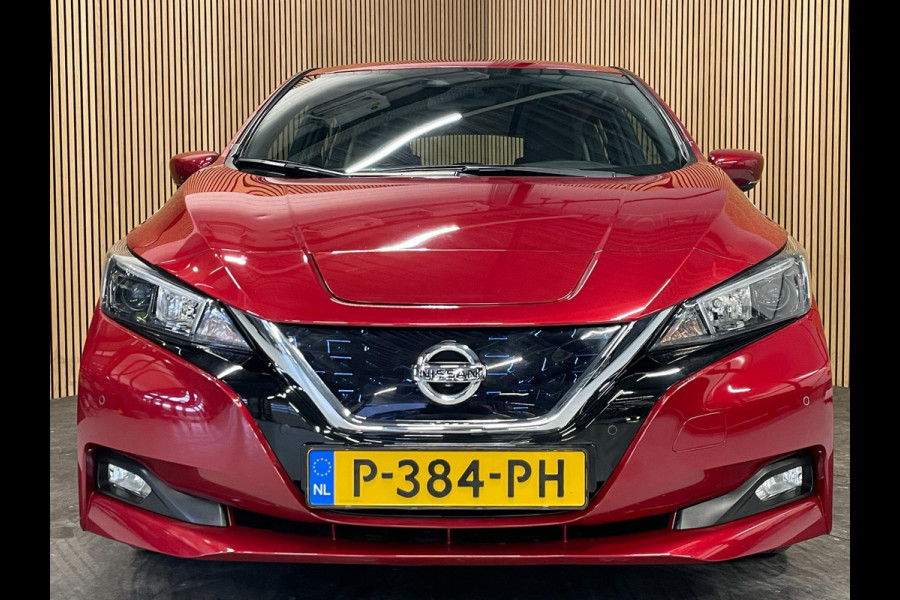 Nissan Leaf N-Connecta 40 kWh|90%SOH|270 WLTP|360-CAMERA|APPLE CARPLAY|STUUR+STOELVERW VOOR+ACHTER|ACC|NAVIGATIE|NL-AUTO|NAP|MARGE