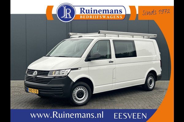 Volkswagen Transporter 2.0 TDI 111 PK / L2H1 / DUBBE CABINE / 1e EIG. / IMPERIAAL / TREKHAAK / AIRCO / CRUISE