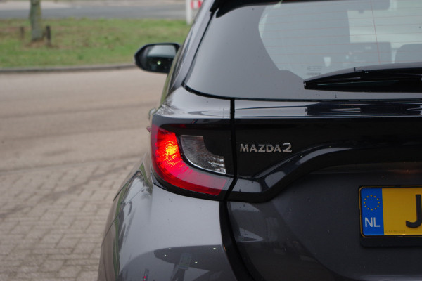 Mazda 2 Hybrid 1.5 Agile Automaat, Adap. Cruise Control, Stoel- & Stuurverwarming, Camera