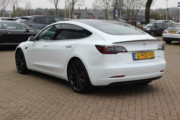Tesla Model 3 Performance AWD 75 kWh / Autopilot / Panoramadak / Camera / Leder / 20'' / Leder / Premium Audio