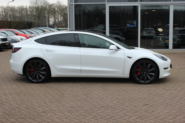 Tesla Model 3 Performance AWD 75 kWh / Autopilot / Panoramadak / Camera / Leder / 20'' / Leder / Premium Audio