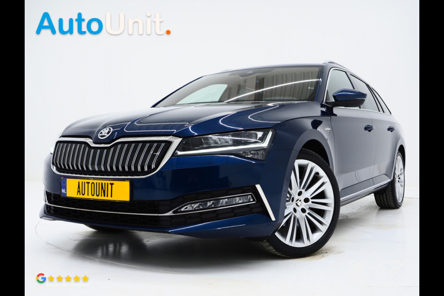 Škoda Superb Combi 1.4 TSI iV Laurin & Klement | Canton | Leder | Trekhaak | Memory | Virtual | Adaptive Cruise | Keyless | Carplay
