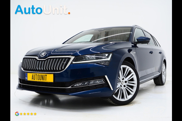 Škoda Superb Combi 1.4 TSI iV Laurin & Klement | Canton | Leder | Trekhaak | Memory | Virtual | Adaptive Cruise | Keyless | Carplay
