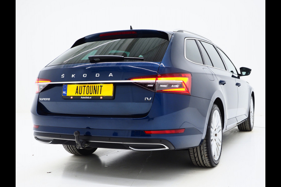 Škoda Superb Combi 1.4 TSI iV Laurin & Klement | Canton | Leder | Trekhaak | Memory | Virtual | Adaptive Cruise | Keyless | Carplay