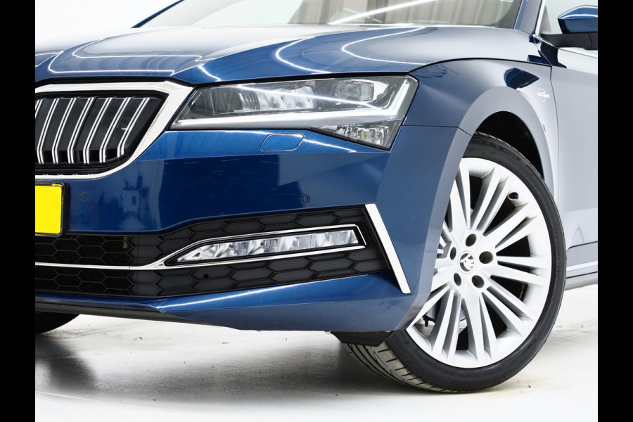 Škoda Superb Combi 1.4 TSI iV Laurin & Klement | Canton | Leder | Trekhaak | Memory | Virtual | Adaptive Cruise | Keyless | Carplay