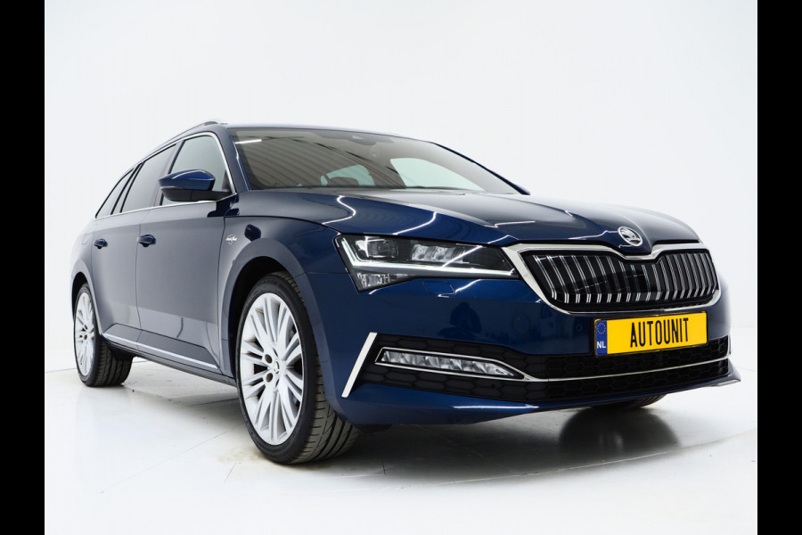 Škoda Superb Combi 1.4 TSI iV Laurin & Klement | Canton | Leder | Trekhaak | Memory | Virtual | Adaptive Cruise | Keyless | Carplay