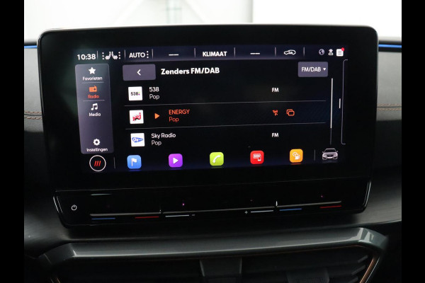 CUPRA Leon 1.4 eHybrid VZ | 245pk | Panoramadak | Leder | Stoelverwarming | Adaptive cruise | Camera | Carplay | Navigatie | Sfeerverlichting | Memory | Sportstoelen | Full LED | PHEV | Plug In