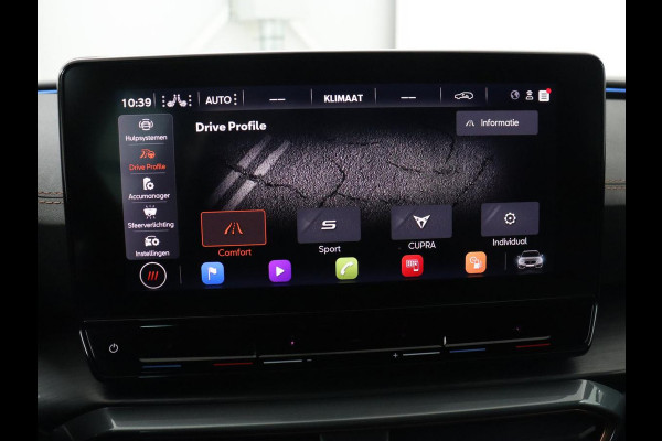 CUPRA Leon 1.4 eHybrid VZ | 245pk | Panoramadak | Leder | Stoelverwarming | Adaptive cruise | Camera | Carplay | Navigatie | Sfeerverlichting | Memory | Sportstoelen | Full LED | PHEV | Plug In