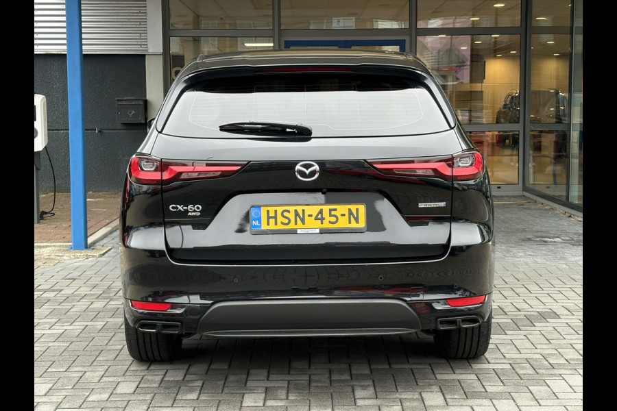 Mazda CX-60 2.5 e-SkyActiv PHEV Homura | Stoelverwarming / koeling |  Adaptieve Cruise Control |VBestuurdersstoel Met Geheugen