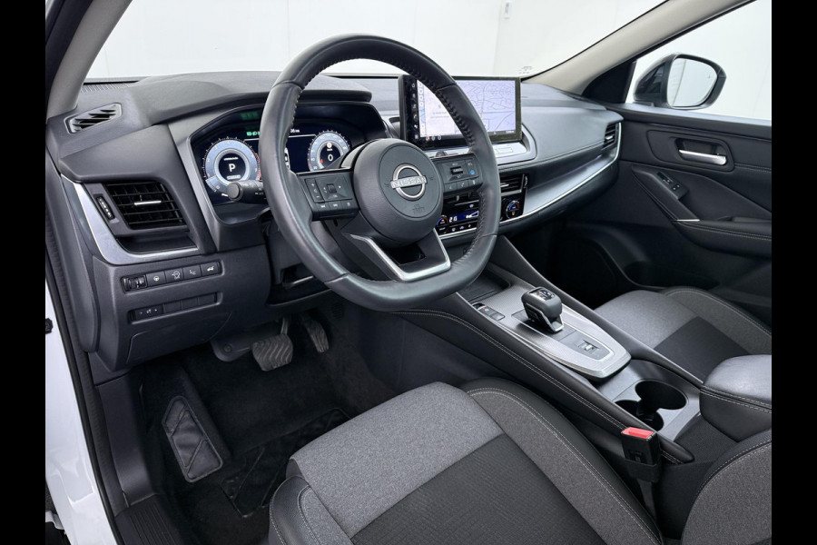 Nissan QASHQAI 1.3 MHEV Xtronic N-Connecta | FABRIEKSGARANTIE| PANO| VOORRUITVERWARMING| STOEL + STUUR VERWARMING| 360 CAMERA| DODE HOEK| HEAD-UP| ELEK. ACHTERKLEP