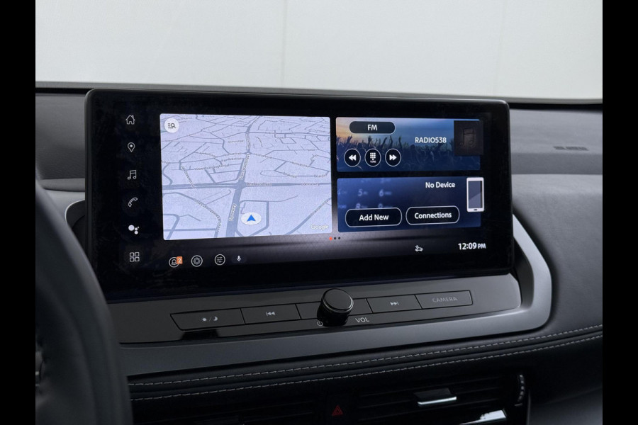 Nissan QASHQAI 1.3 MHEV Xtronic N-Connecta | FABRIEKSGARANTIE| PANO| VOORRUITVERWARMING| STOEL + STUUR VERWARMING| 360 CAMERA| DODE HOEK| HEAD-UP| ELEK. ACHTERKLEP