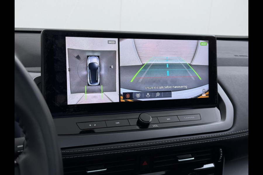 Nissan QASHQAI 1.3 MHEV Xtronic N-Connecta | FABRIEKSGARANTIE| PANO| VOORRUITVERWARMING| STOEL + STUUR VERWARMING| 360 CAMERA| DODE HOEK| HEAD-UP| ELEK. ACHTERKLEP