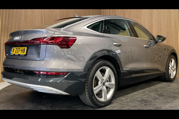 Audi e-tron Sportback 55 Quattro Business Plus 95 kWh|90%SOH|GROTE ACCU|PANO|LEDER|ACC|MEMORY|CAMERA|CARLAY/ANDROID|STOELVER|NAP|