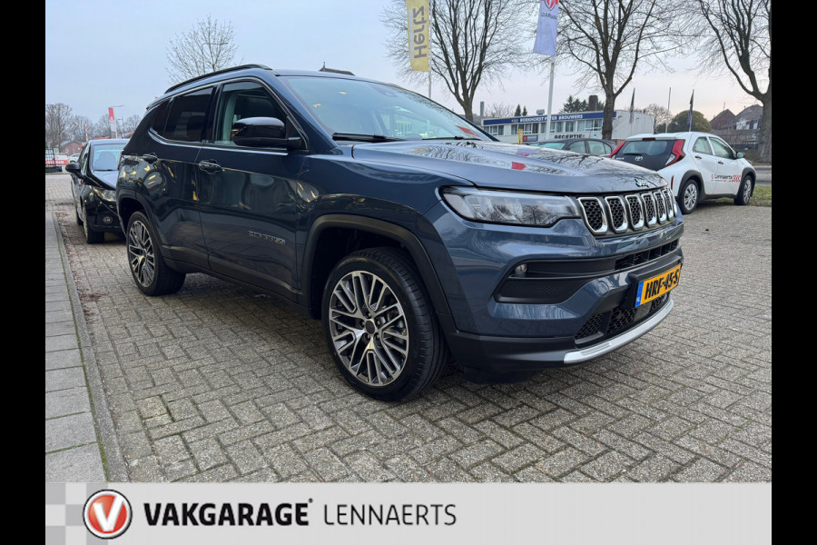 Jeep Compass 4xe 190 Plug-in Hybrid Electric Limited, Rijklaarprijs / 12 mnd Bovag garantie