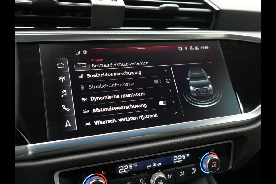 Audi Q3 45 TFSI e edition Plug In Hybrid 245pk Dealer O.H. PHEV | S Line Int. | Trekhaak Af Fabriek | Camera | Sfeerverlichting | Virtual Cockpit | Keyless | Blis | Navigatie | DAB |