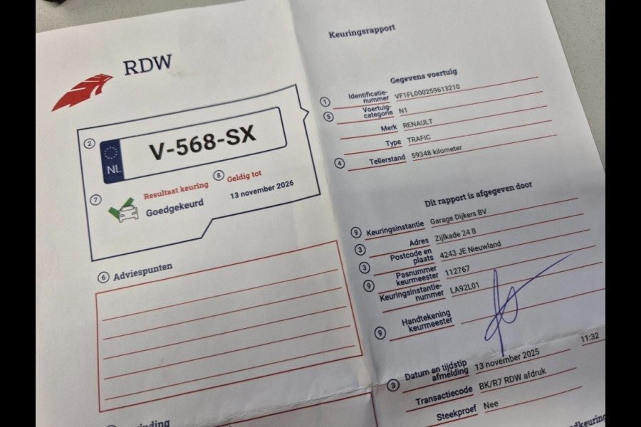 Renault Trafic T29 L2H1 59.900 Km Euro 6 Trekhaak, Camera, PDC, Imperiaal