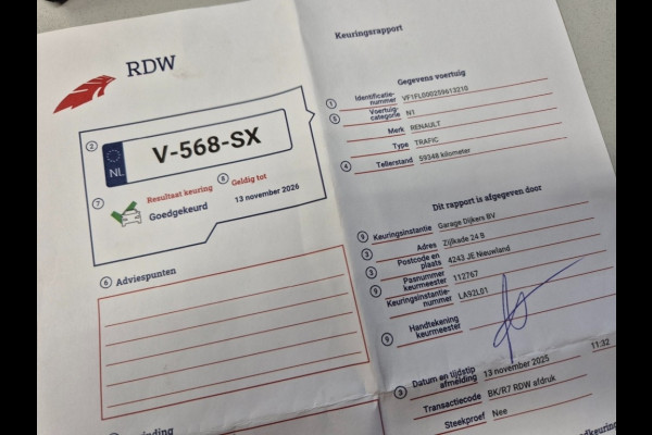 Renault Trafic T29 L2H1 59.900 Km Euro 6 Trekhaak, Camera, PDC, Imperiaal